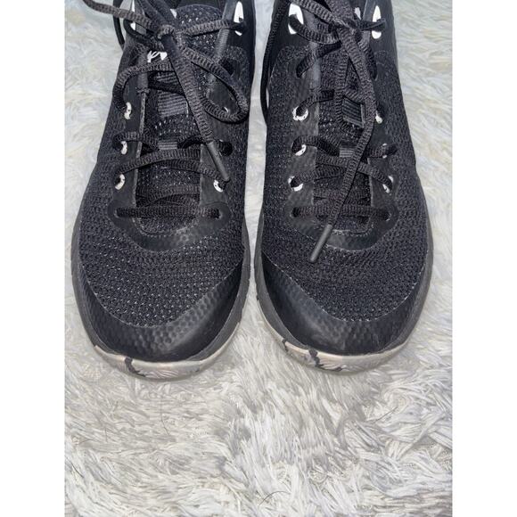 Under Armour women's sz. 8.5 high top basketball sneakers. Great pair & conditio - Picture 5 of 11